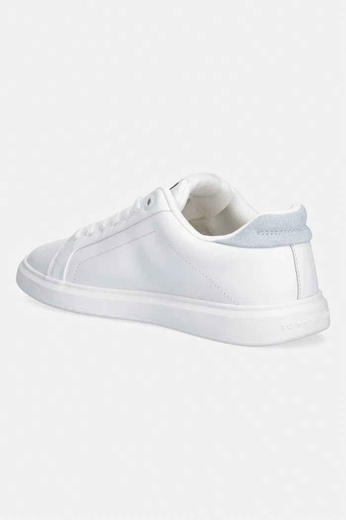 Tommy Hilfiger TH ICON COURT SCRIPT маратонки дамски от кожа