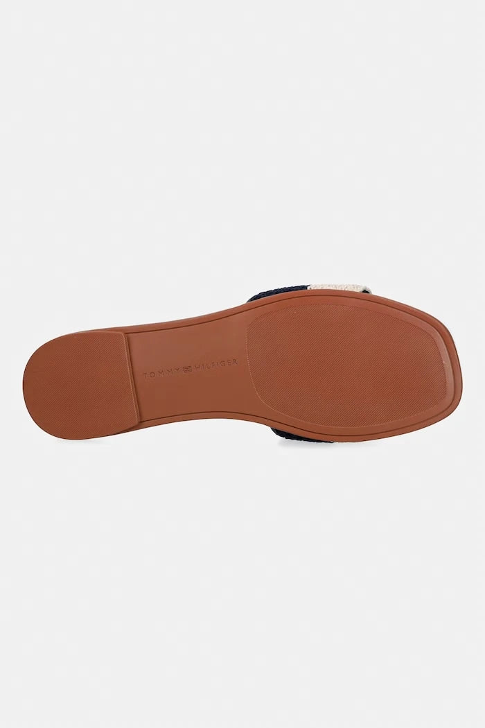 Tommy Hilfiger Kadın Terlik TH FLAT MULE CROCHET