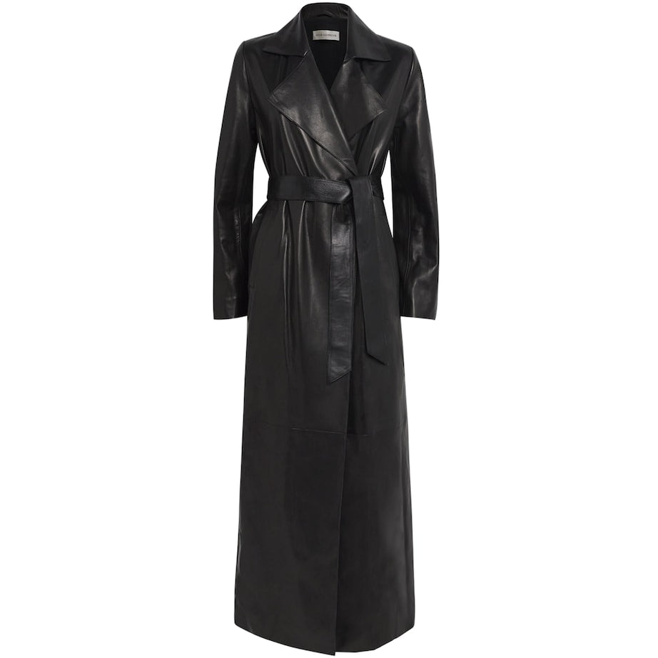 Lambskin Kasha Coat BLACK