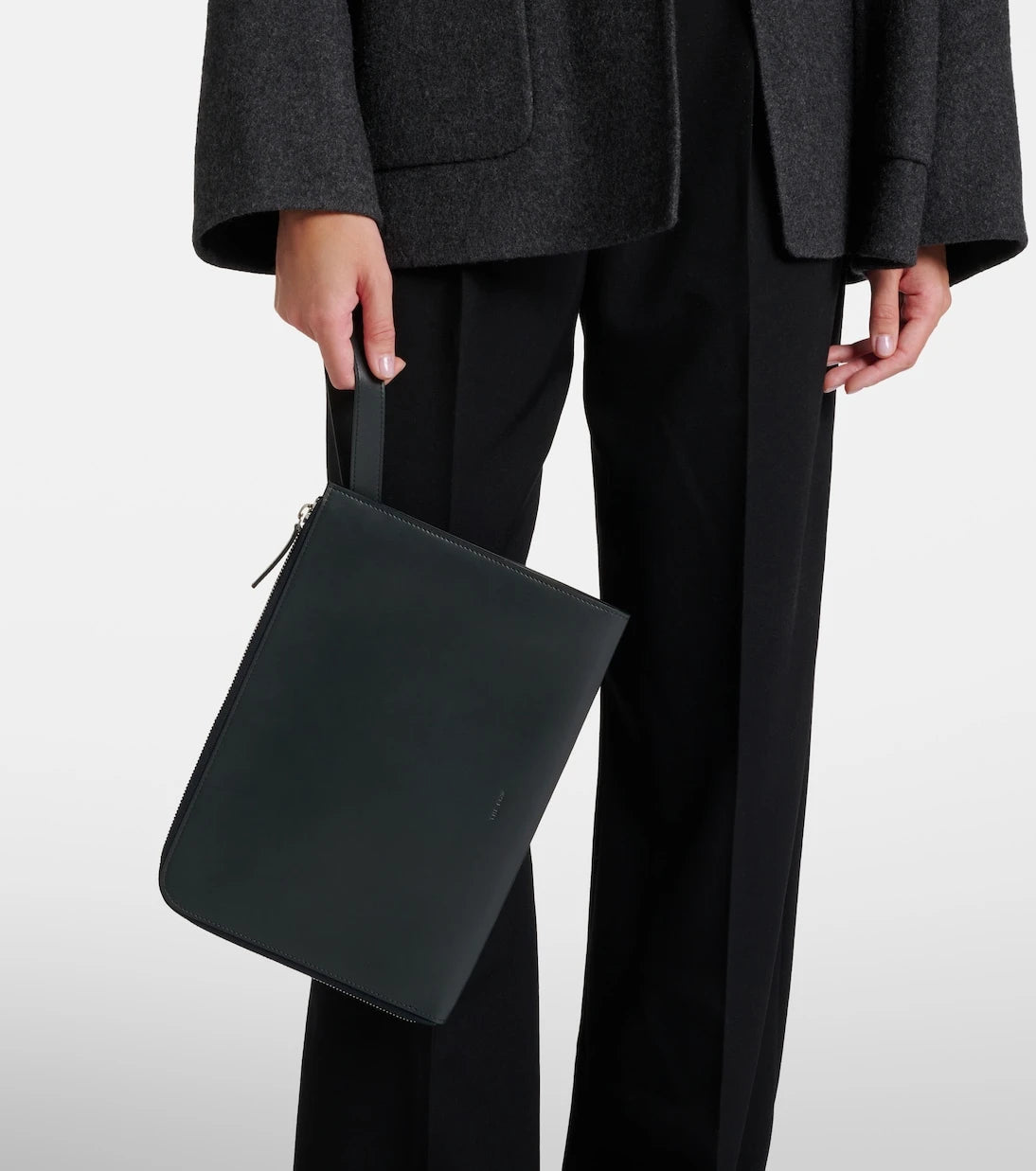 The Row - Portfolio leather pouch