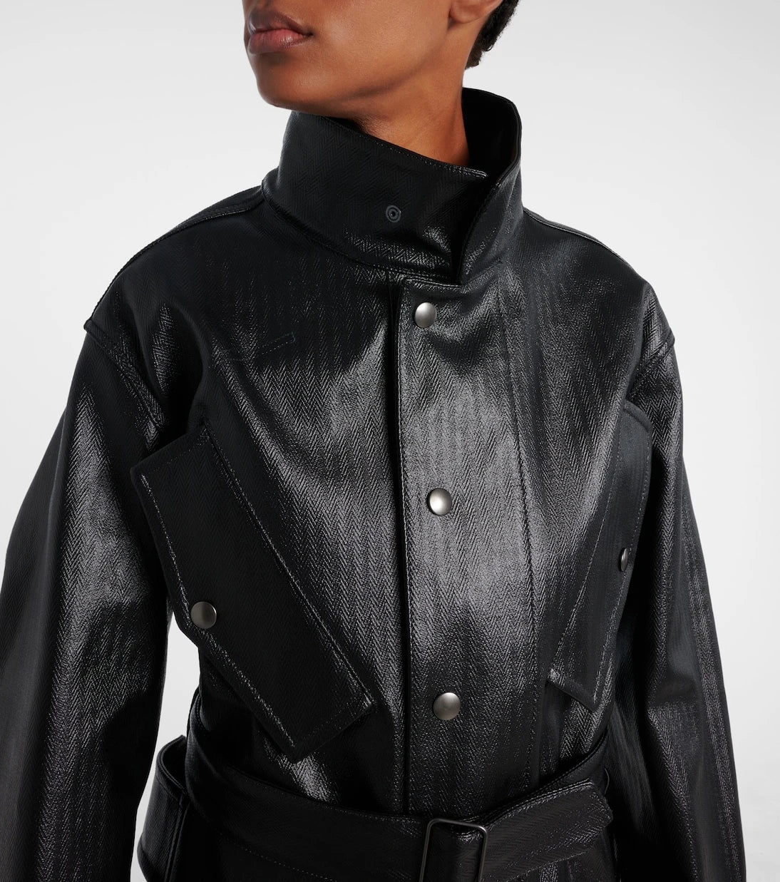 Maison Margiela - Herringbone cotton jacket