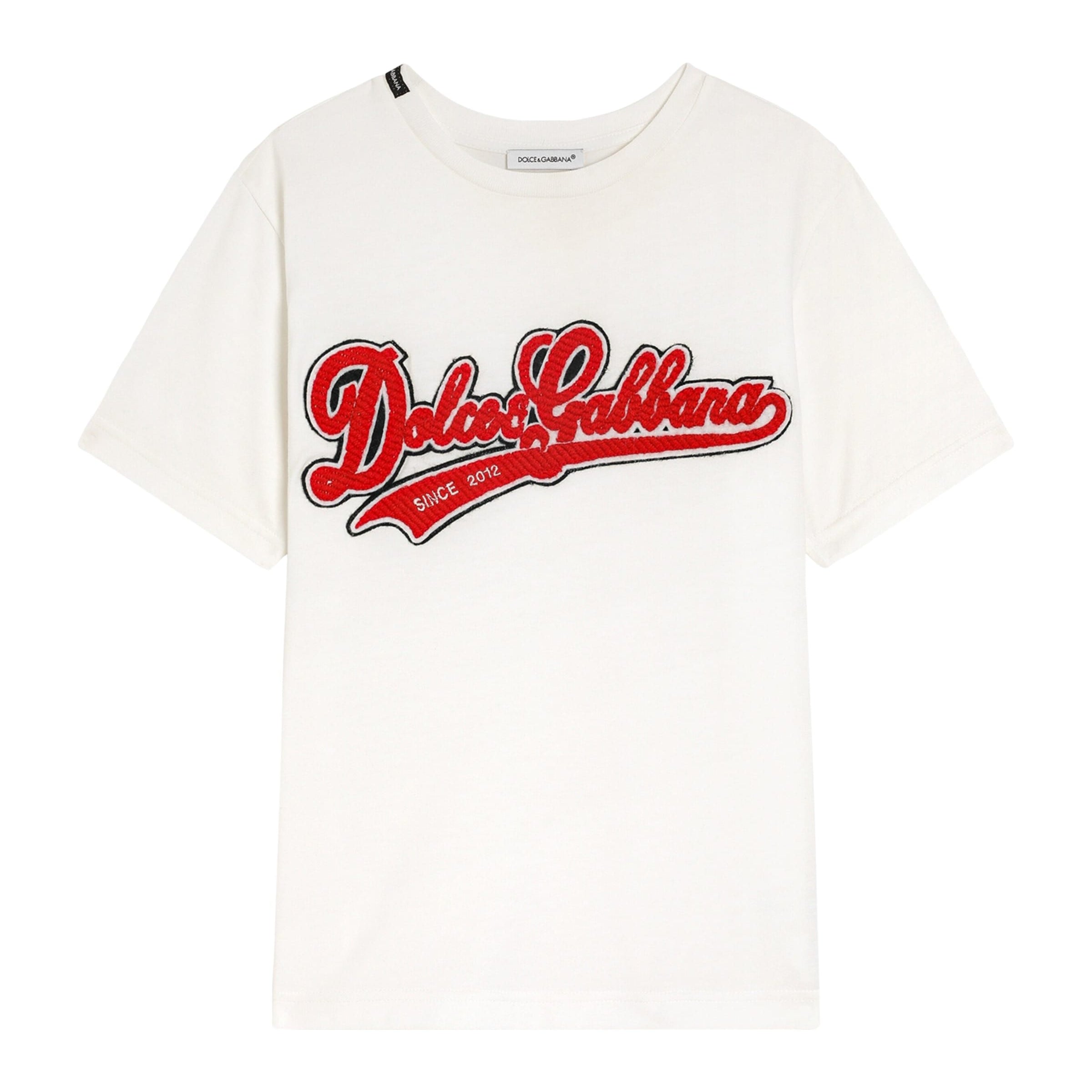 Dolce & Gabbana Kids Cotton Logo T-Shirt (8-12+ Years)