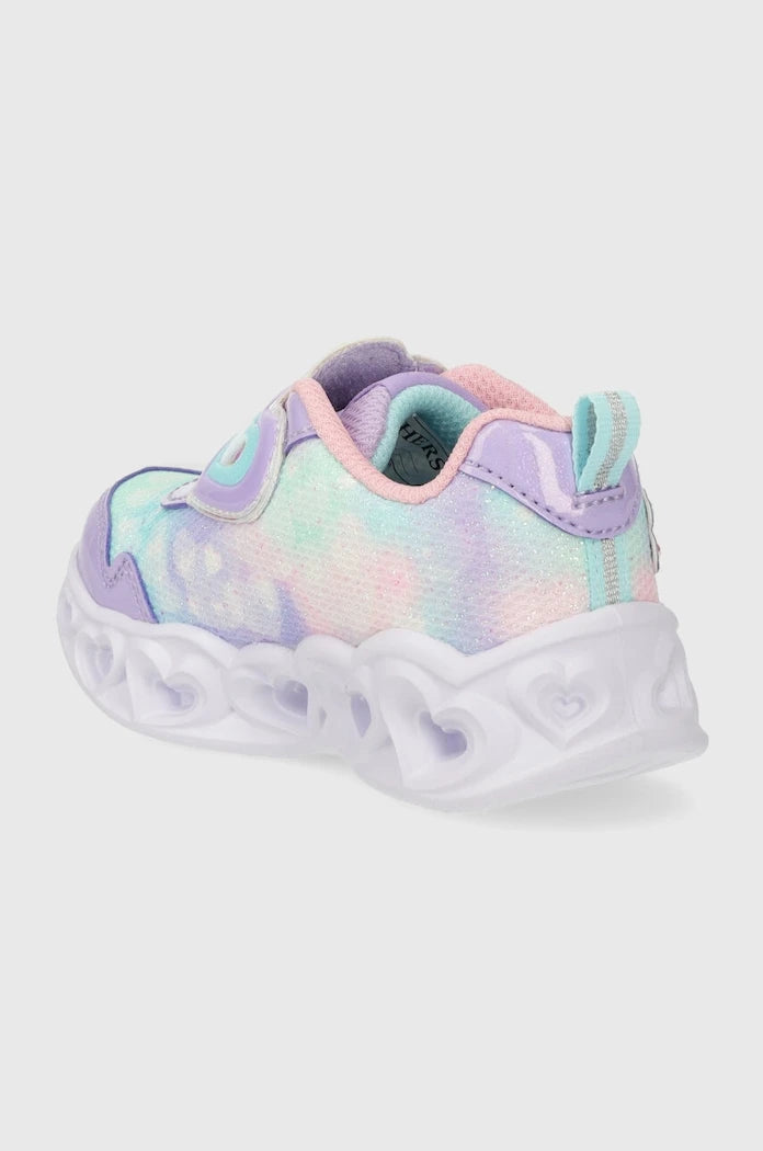 Детски маратонки Skechers HEART LIGHTS LOVIN REFLECTION
