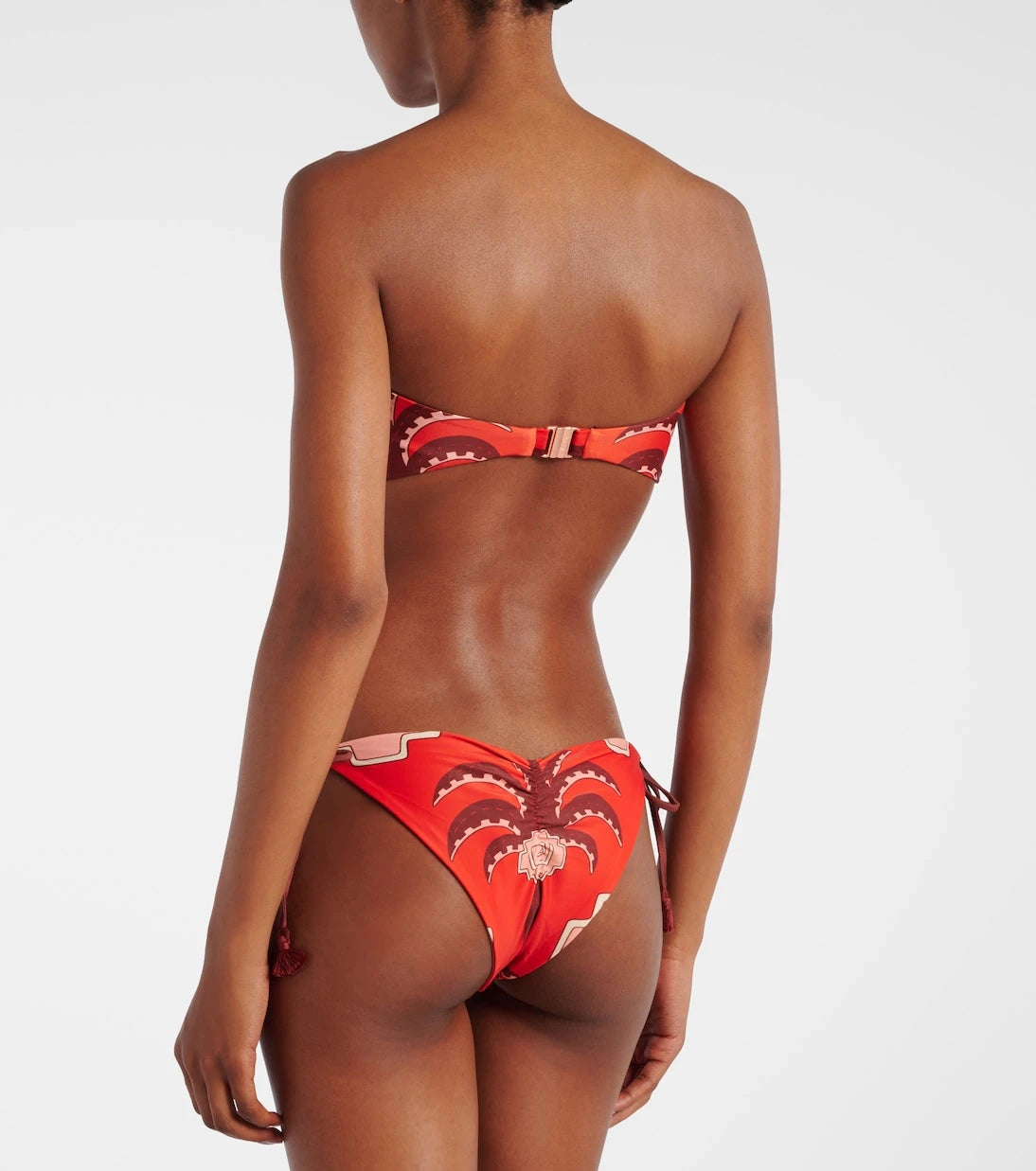 Johanna Ortiz - Sagrado printed low-rise bikini bottoms