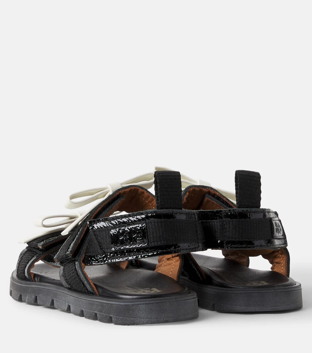 PèPè - Kekko bow-detail leather sandals