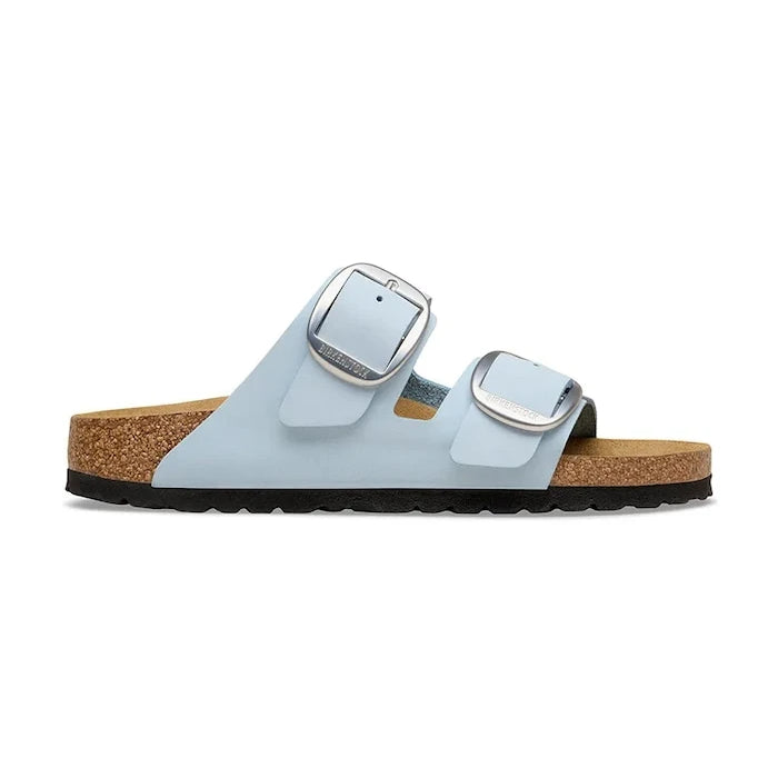 Birkenstock чехли дамски от кожа Arizona Big Buckle