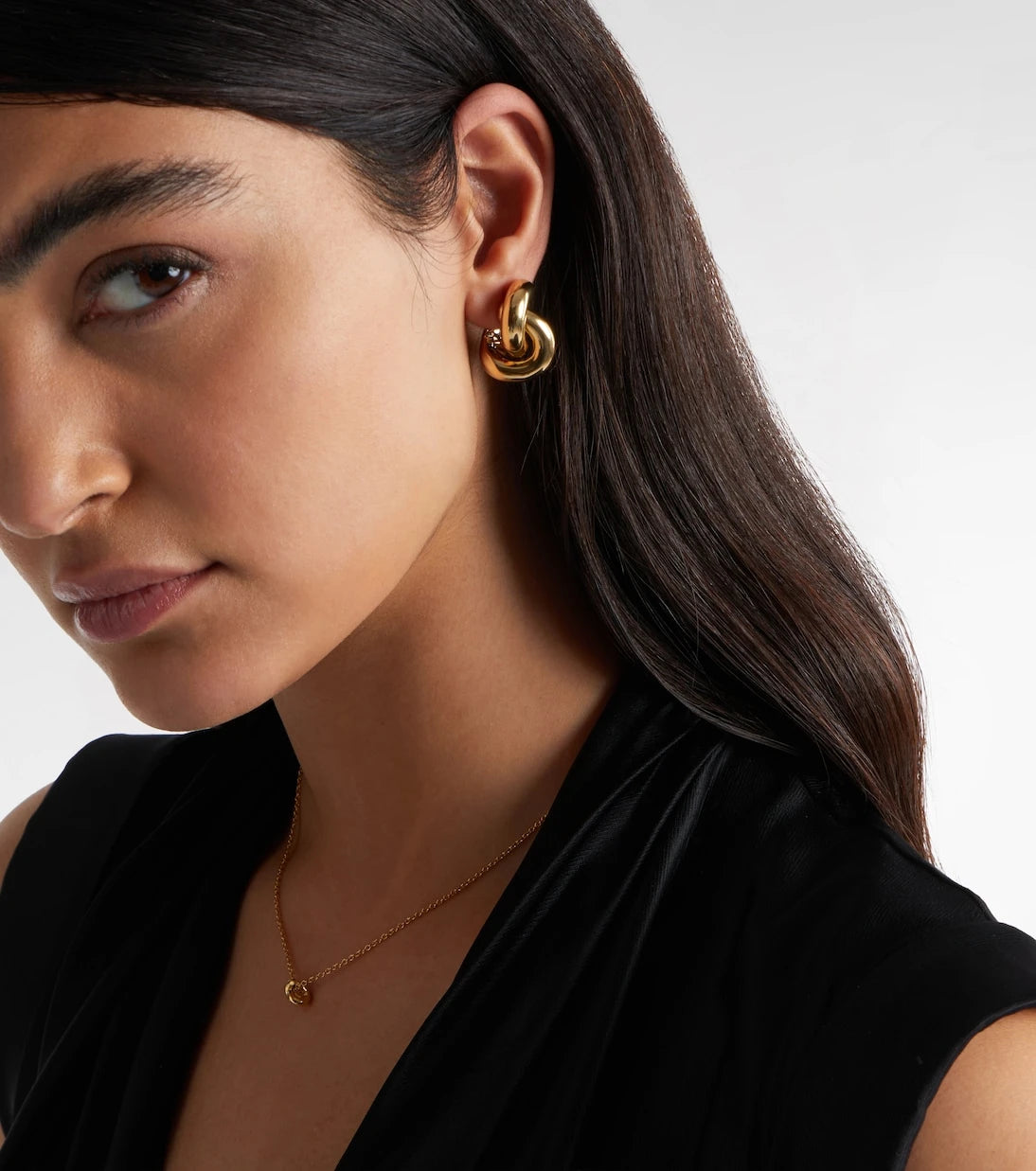 Engelbert - Legacy Knot Big 18kt gold earrings