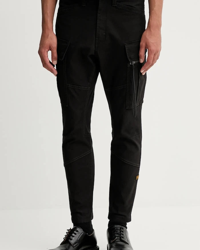 G-Star панталон skinny мъжки от памук с еластан Zip Pkt 3D Skinny Cargo 2.0