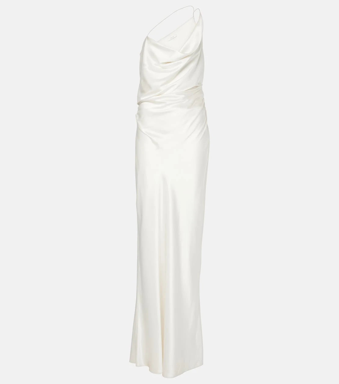 The Sei - One-shoulder silk satin gown