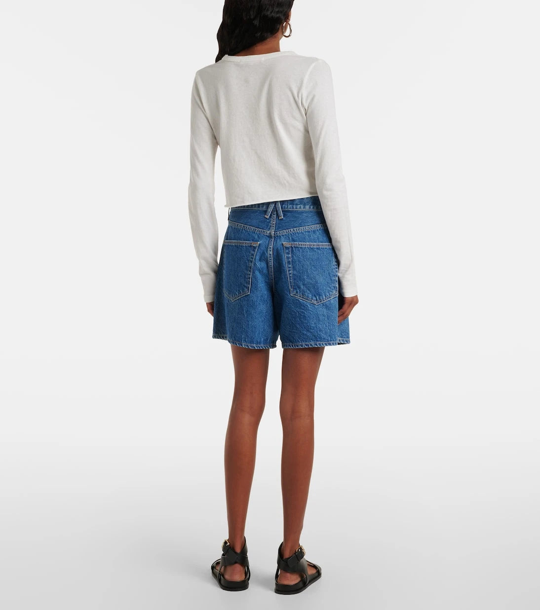 Slvrlake - Walker denim shorts