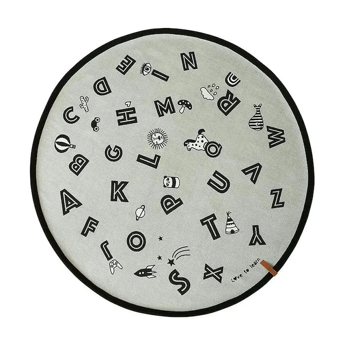 Килим OYOY The Alphabet Rug O120 cm