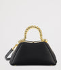 Black x Geraldine Guyot Mini Satin Serpentine Top-Handle Bag