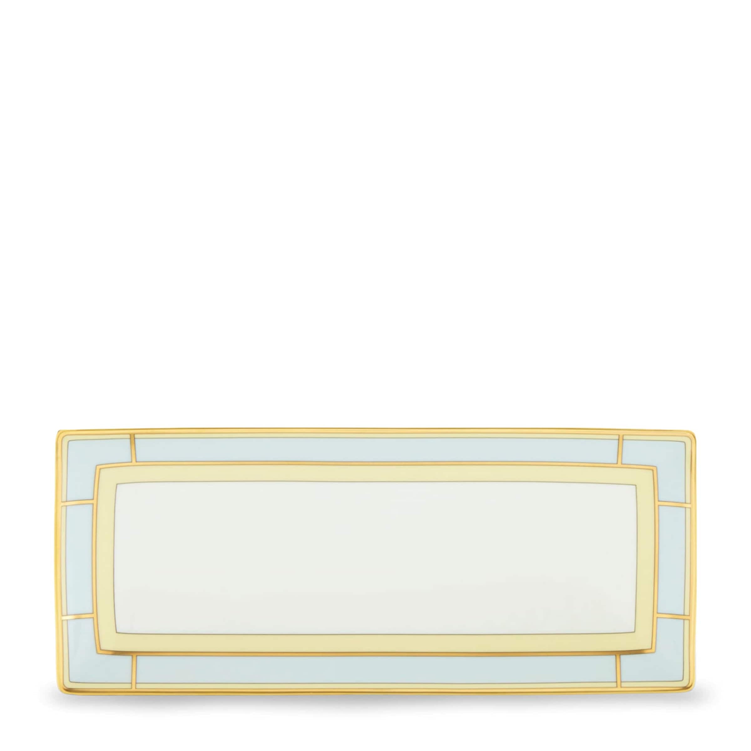 GINORI 1735 Porcelain Colonna Diva Rectangular Change Tray (28cm)