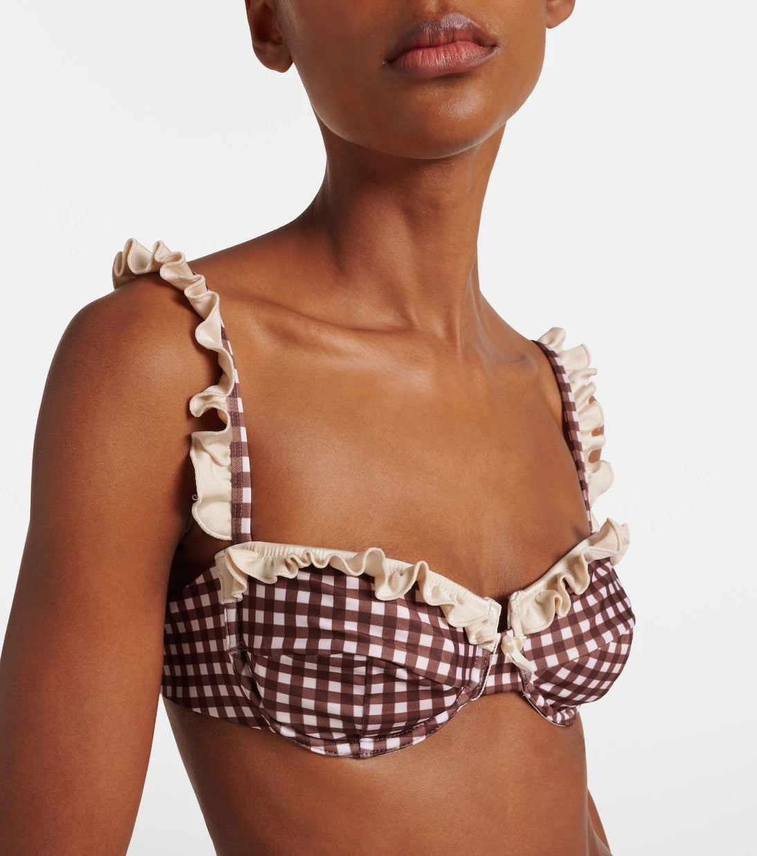 Bananhot - Angela gingham bikini top