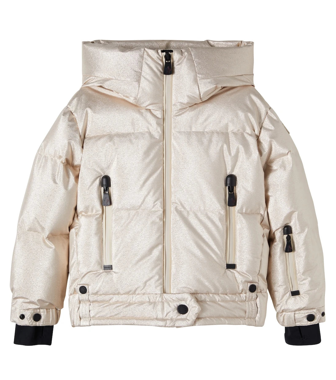Moncler Grenoble Enfant - Violette metallic-effect down jacket