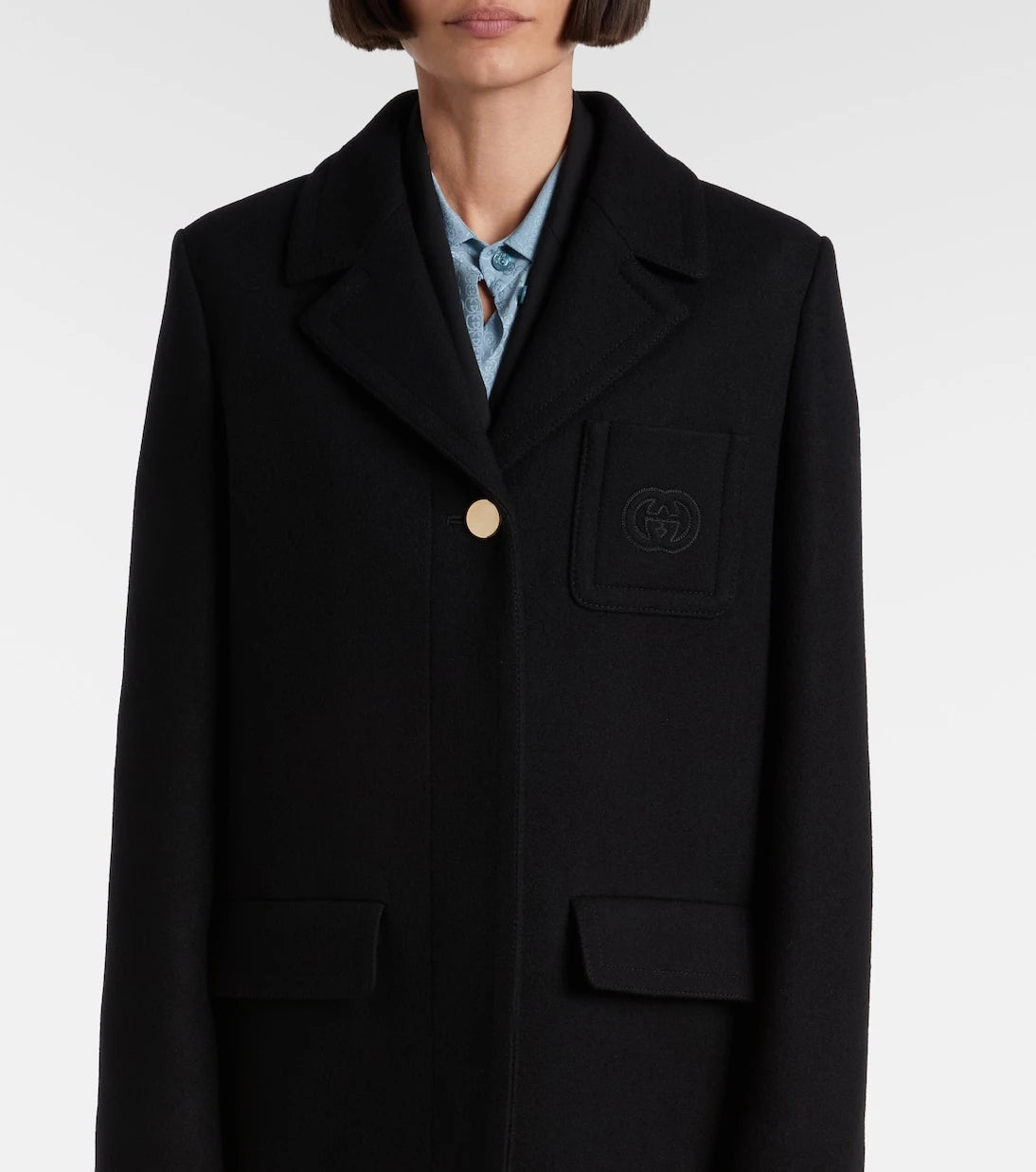Gucci - Oversized wool coat