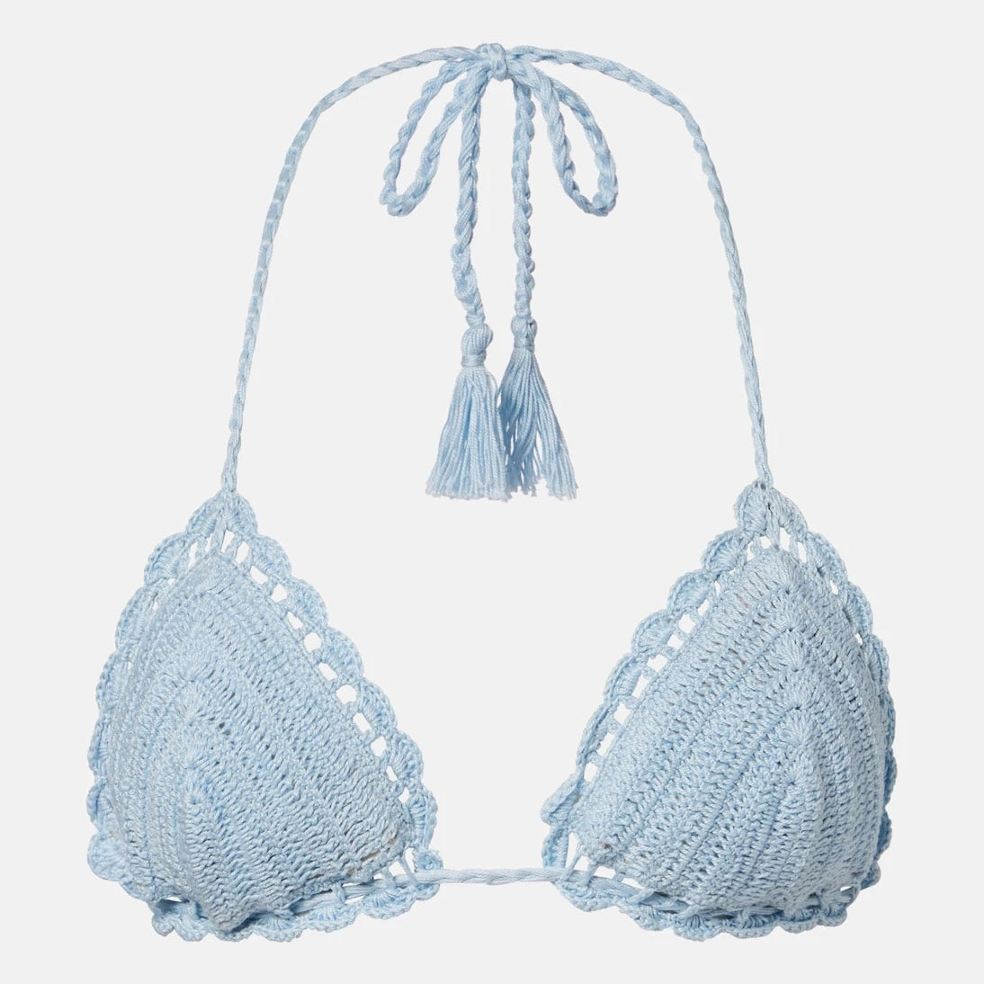 Anna Kosturova - Crochet cotton bikini top
