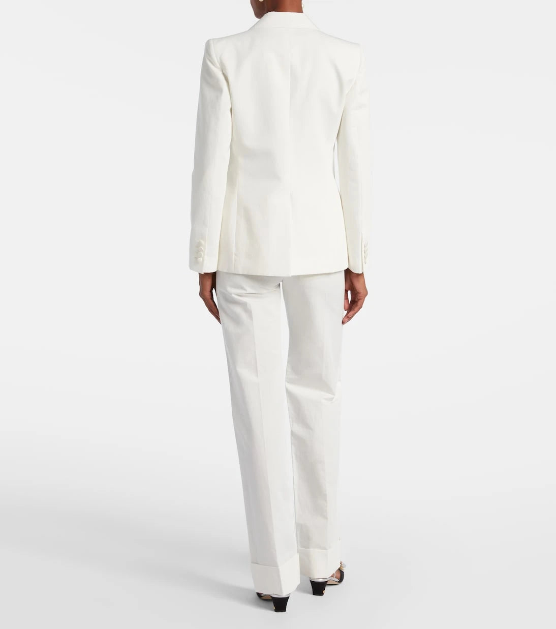 Valentino - Cotton and linen blazer