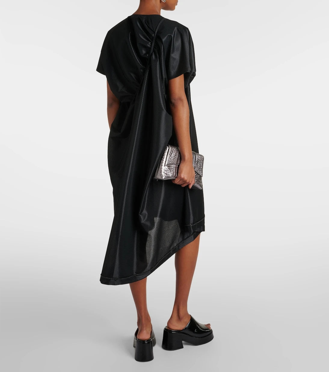 Junya Watanabe - Draped midi dress