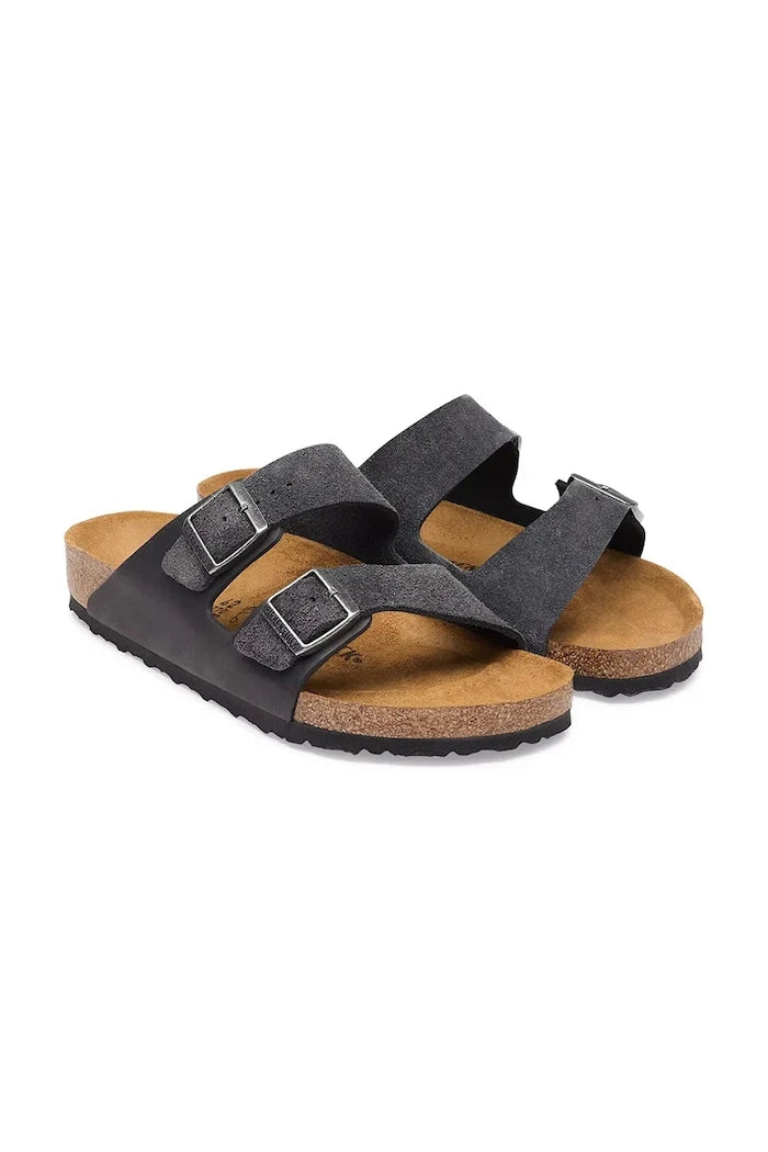 Birkenstock Erkek Süet Terlik Arizona Mixed Leather