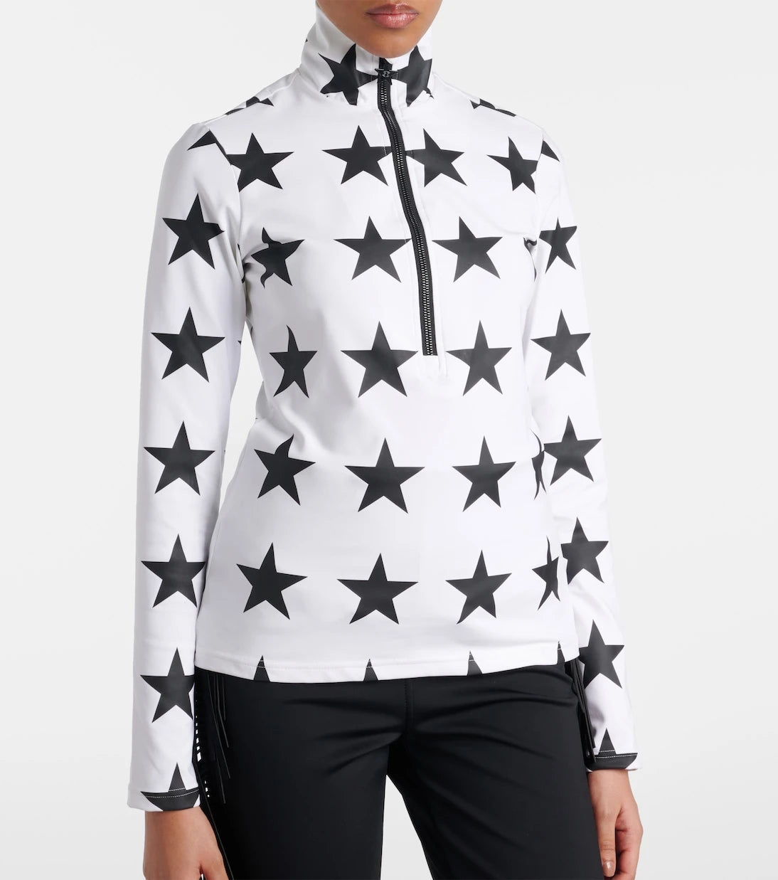 Goldbergh - Lunaria printed half-zip ski top