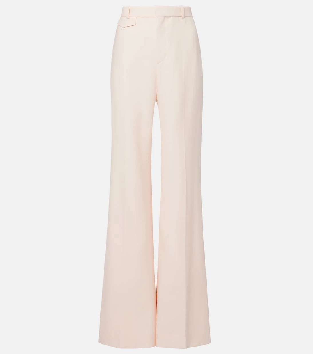 Chloé - Virgin wool gabardine flared pants