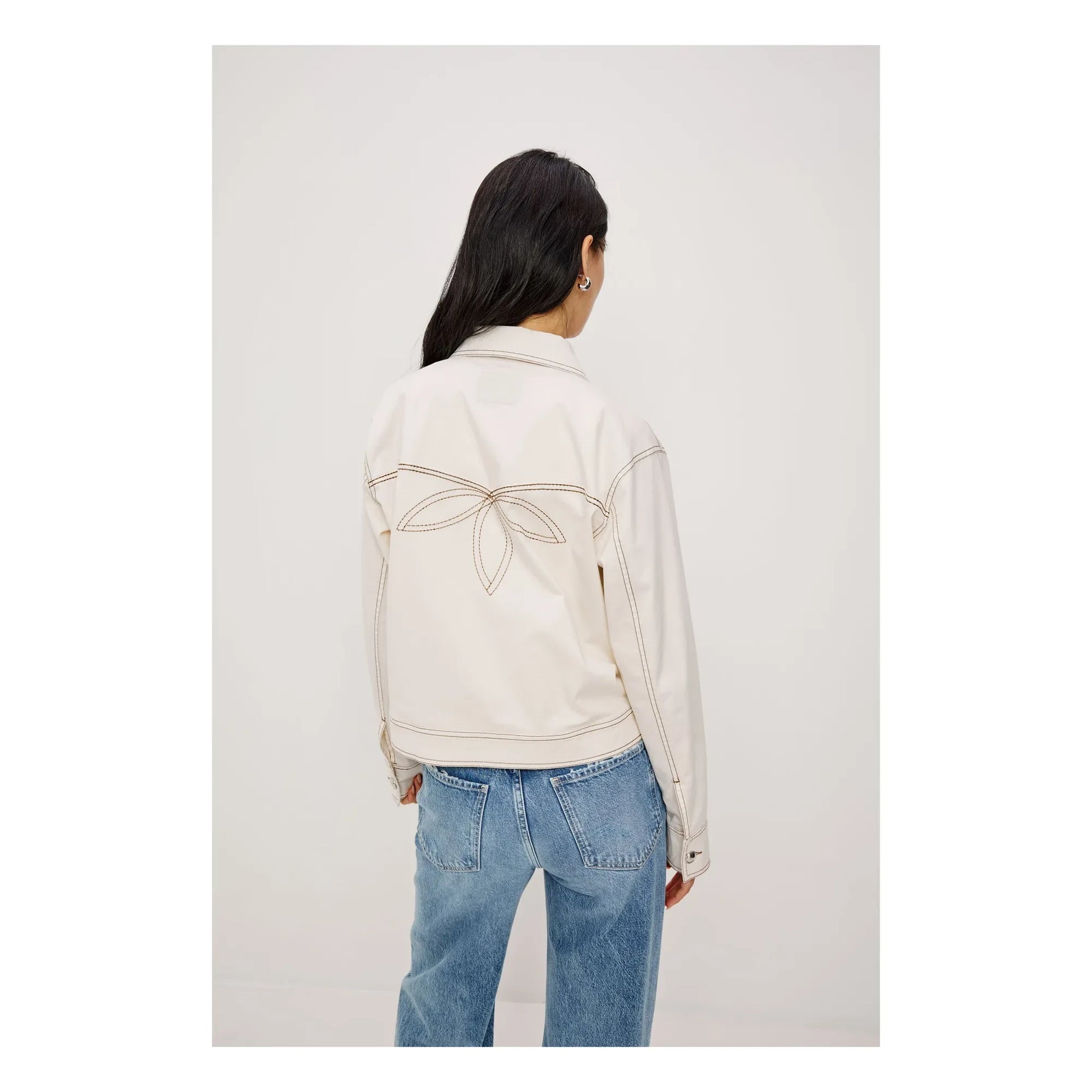 Rails - Briggs Embroidery Jacket | Ivory