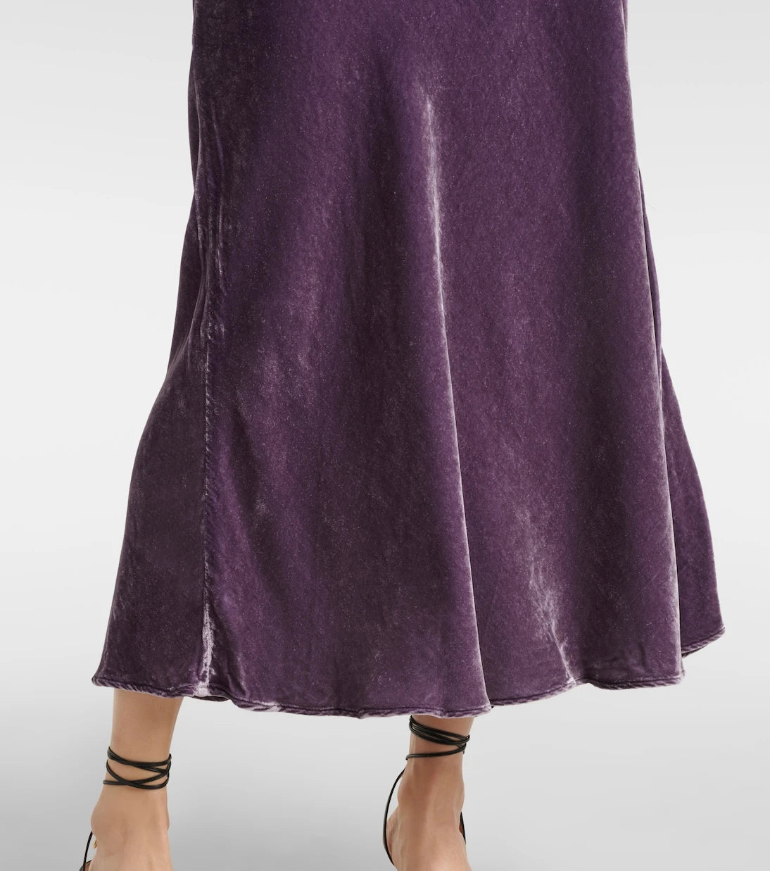 Velvet - Eza velvet maxi skirt