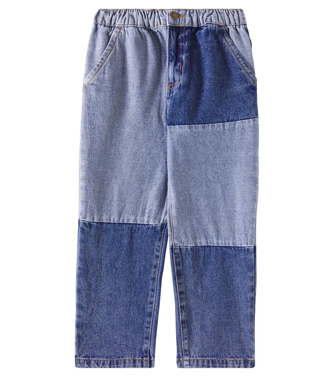 Rylee + Cru - Patchwork straight jeans