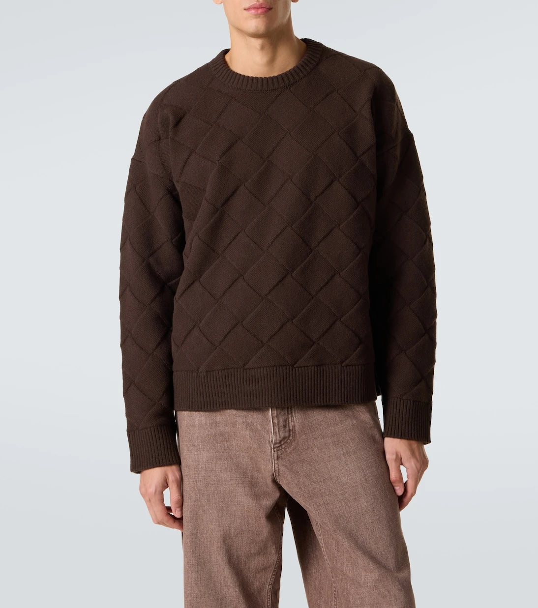 Bottega Veneta - Intrecciato wool-blend sweater
