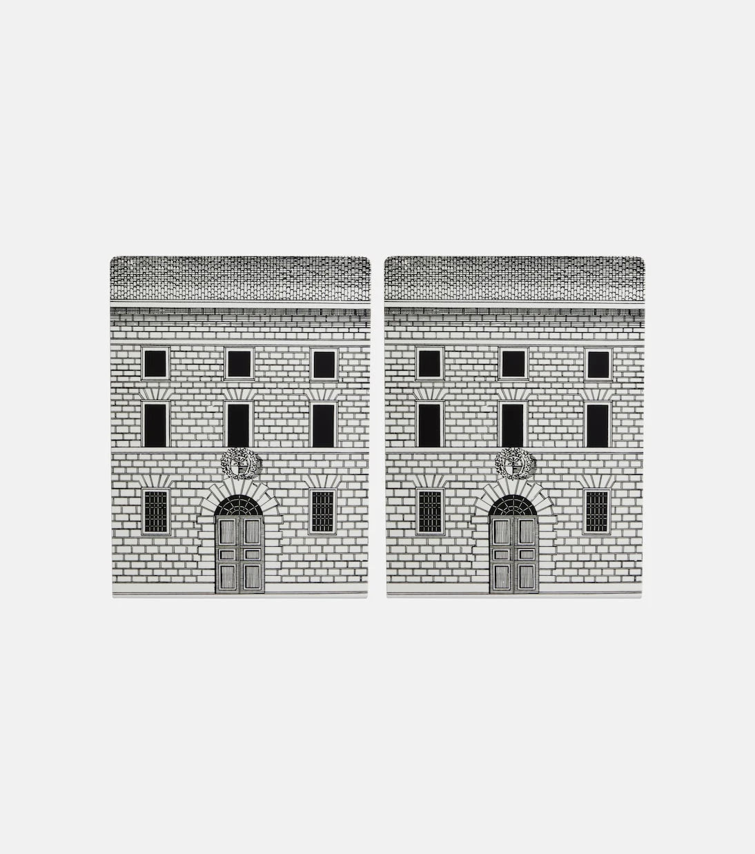 Fornasetti - Architettura set of 2 bookends