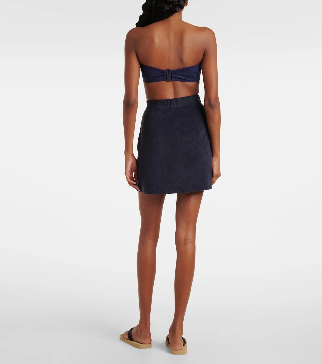 Eres - Spa cotton terry wrap skirt