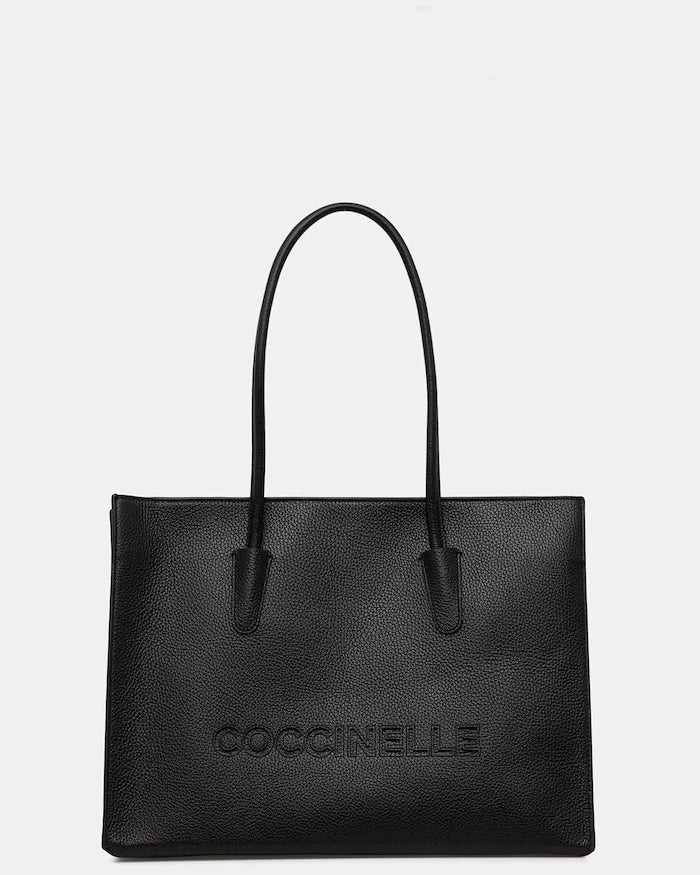 Coccinelle шопинг чанта дамска от кожа