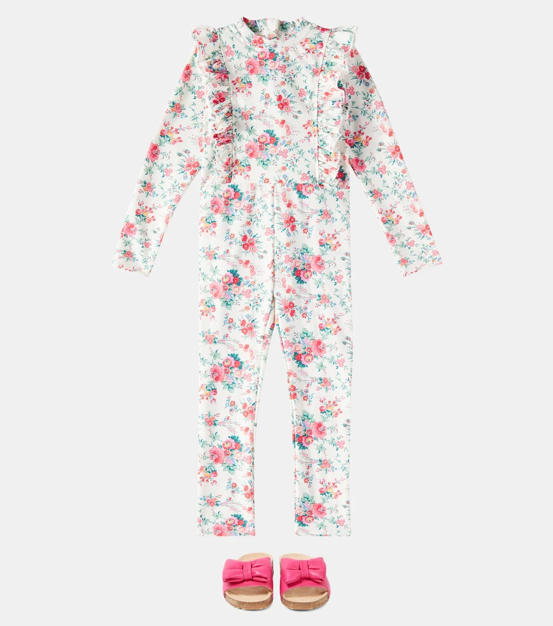 Louise Misha - Linette floral rashguard swimsuit