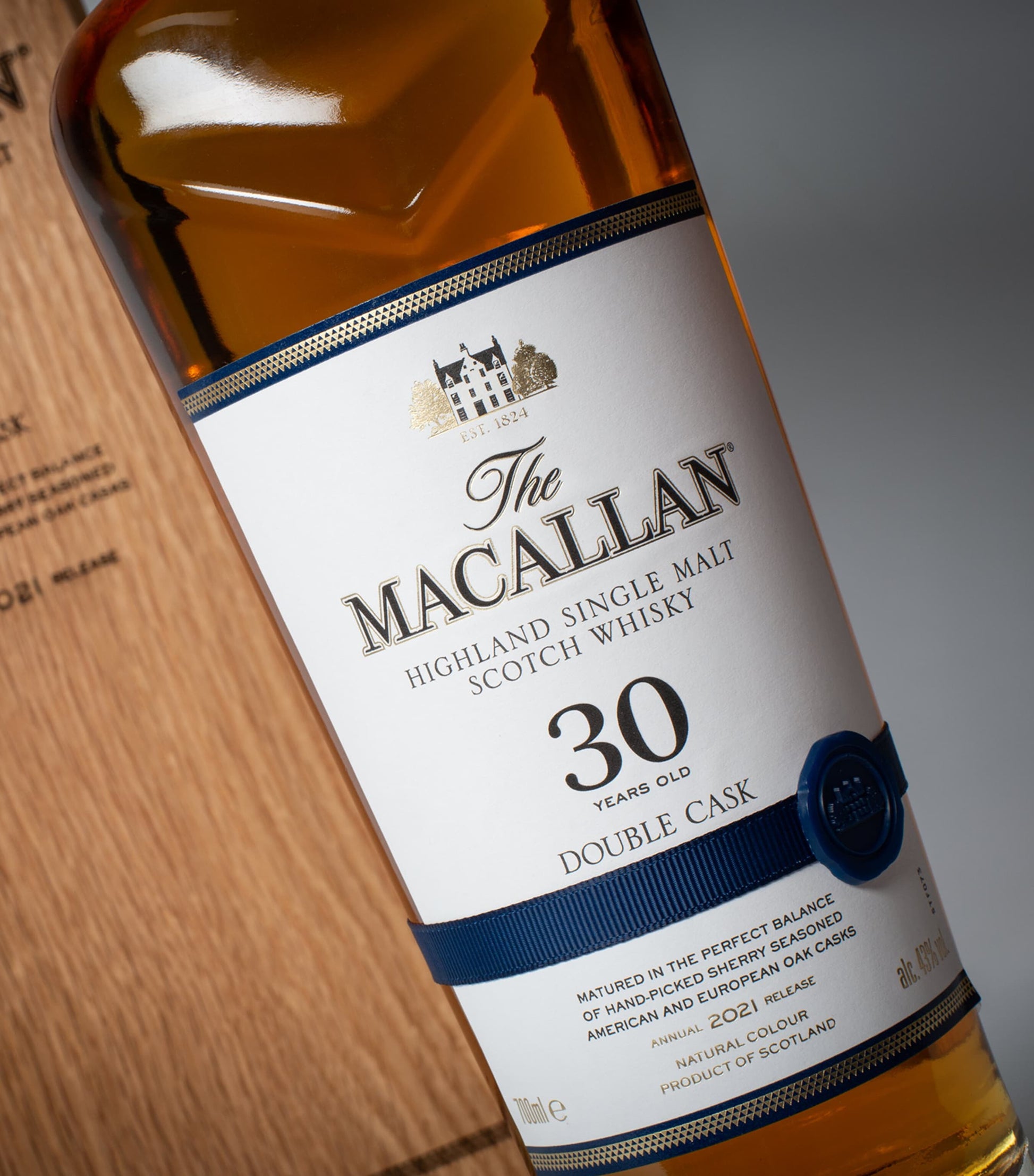 The Macallan Double Cask 30-Year-Old Single Malt Scotch Whisky (70cl)