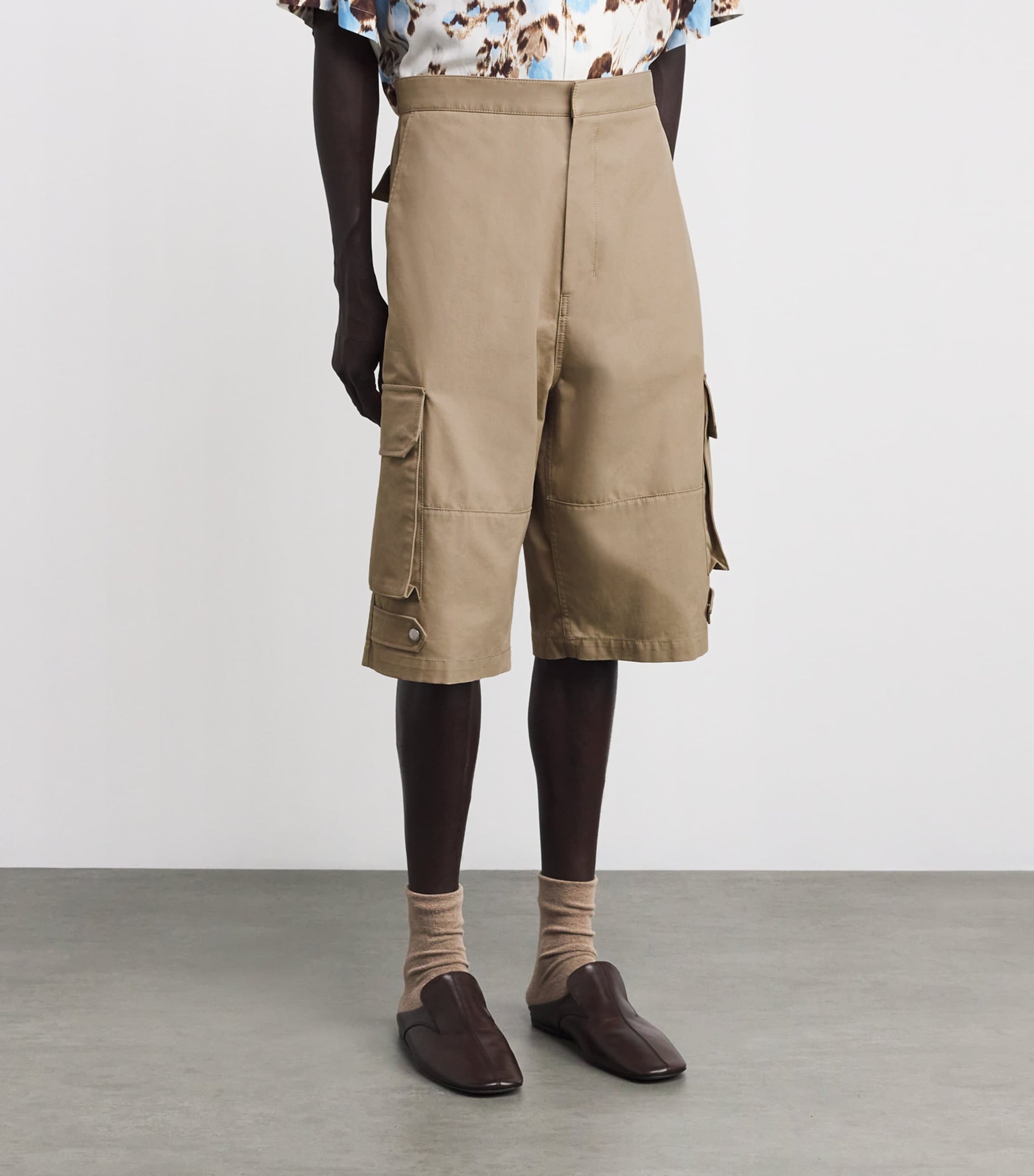 Cotton Cargo Shorts