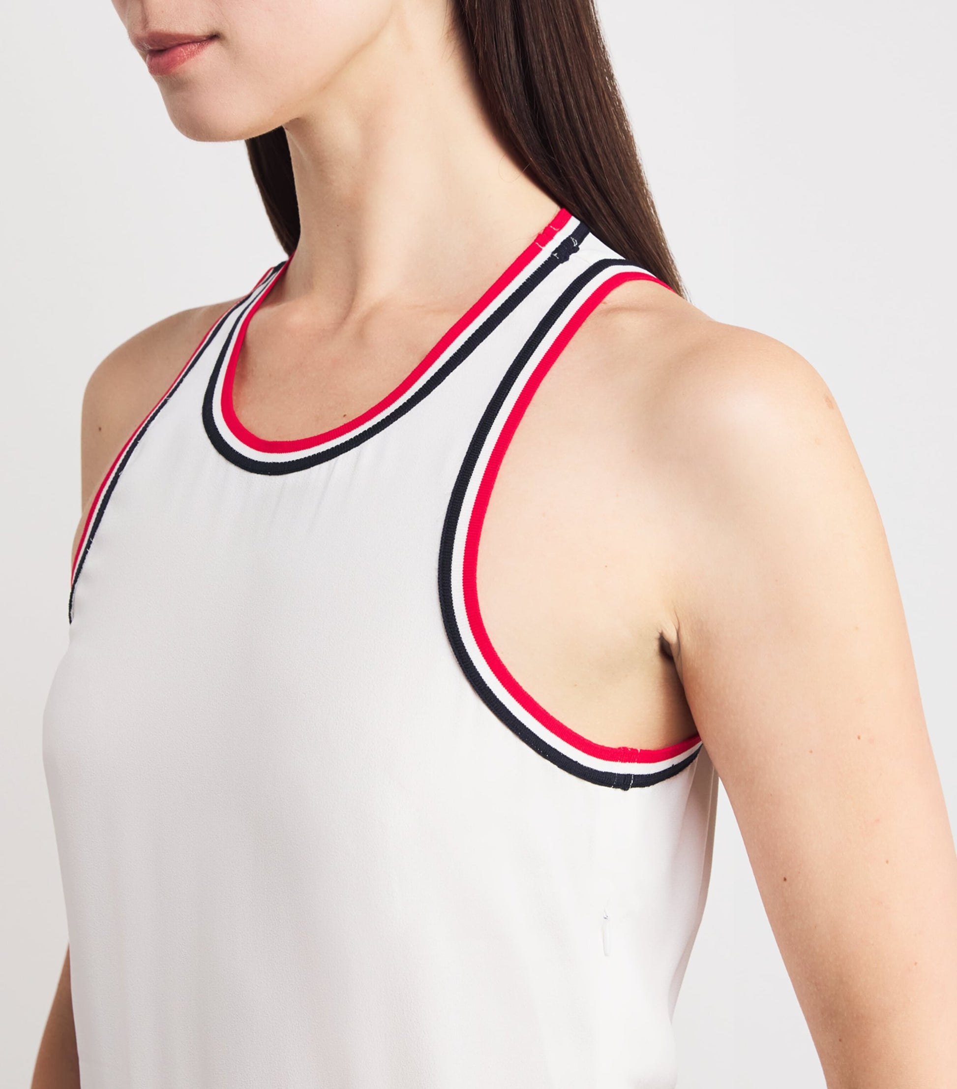 Sporty & Rich White Phoebe Tennis Dress