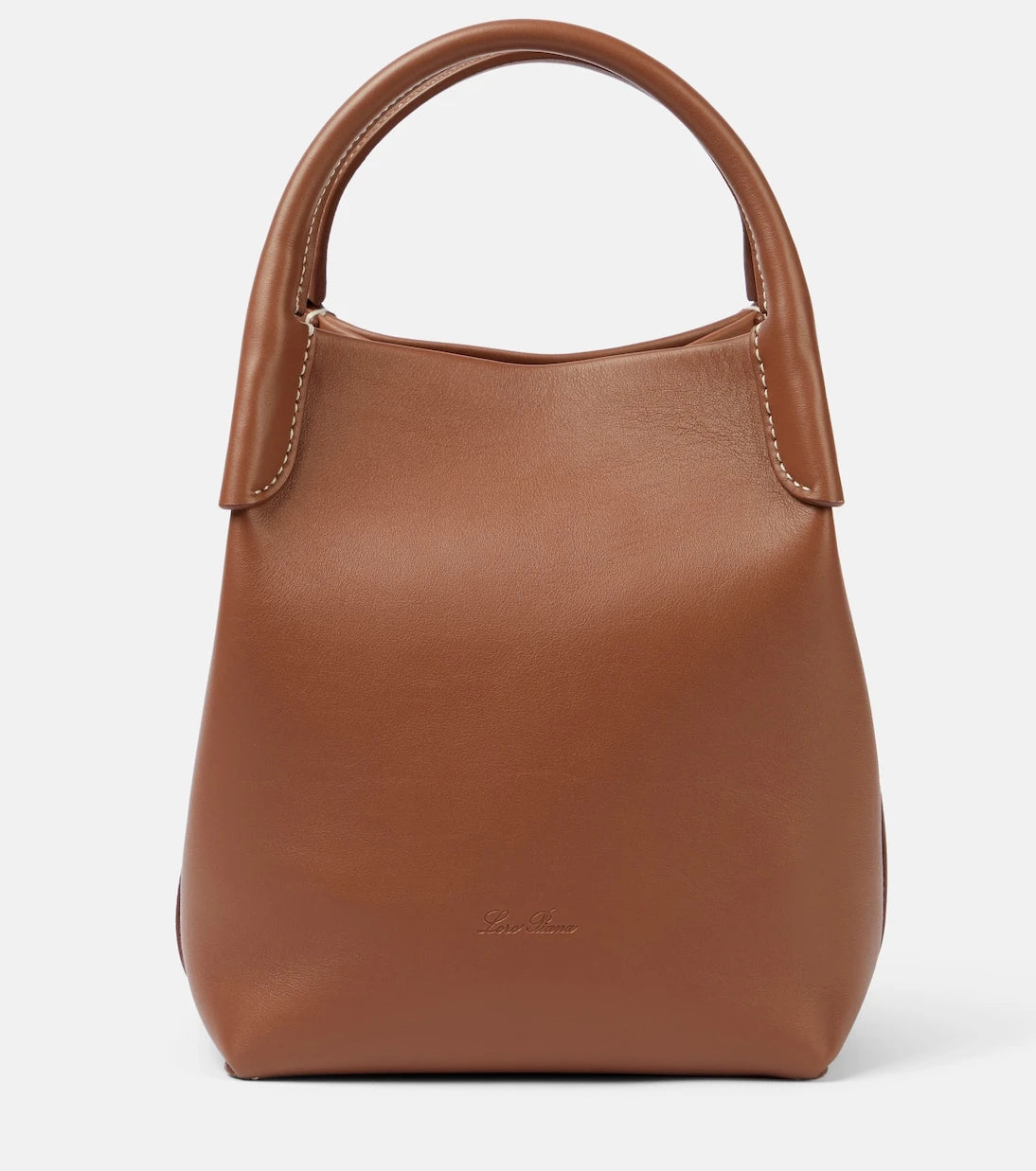 Loro Piana - Bale Small leather tote bag