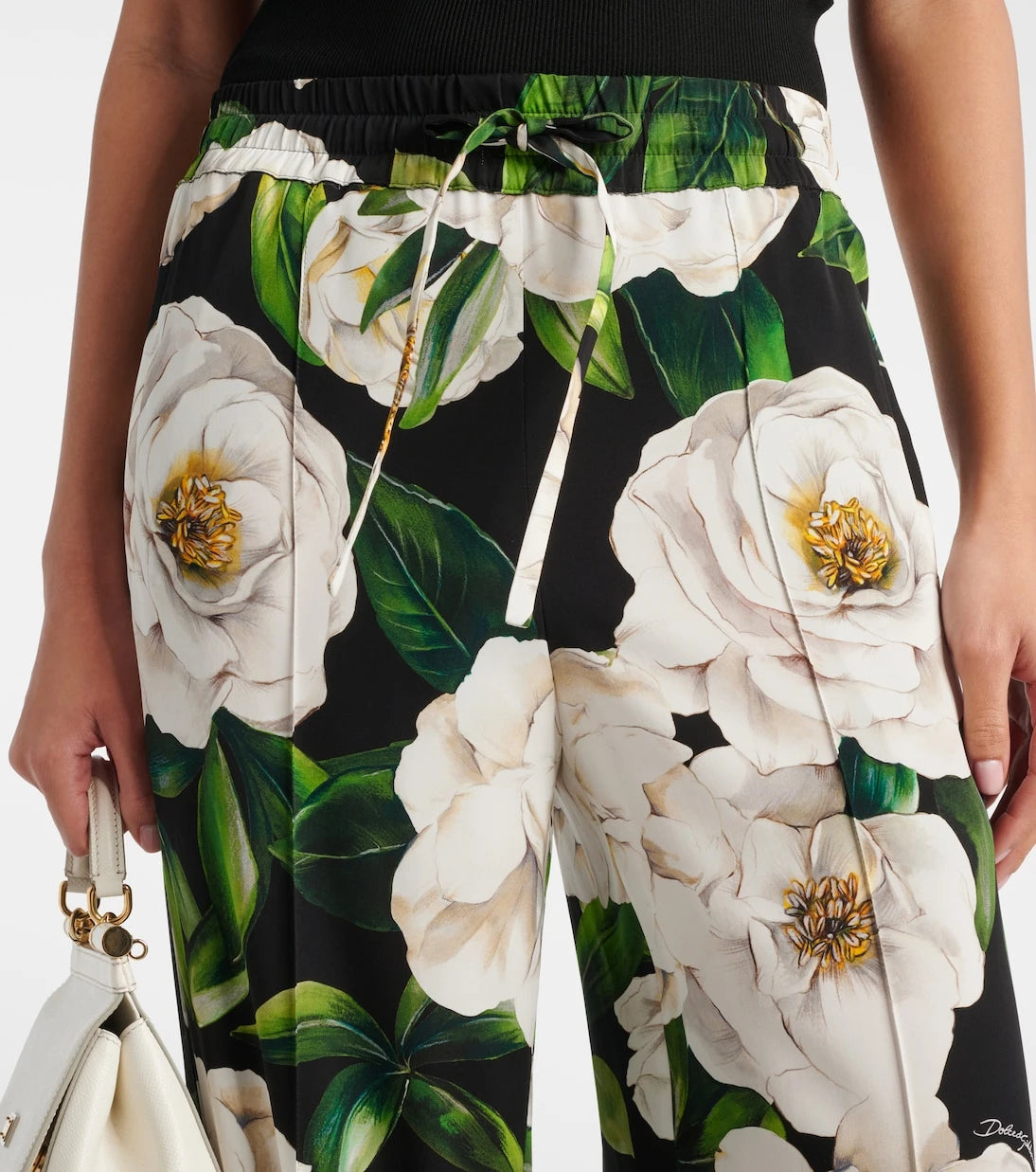 Dolce&Gabbana - Floral silk-blend pajama pants