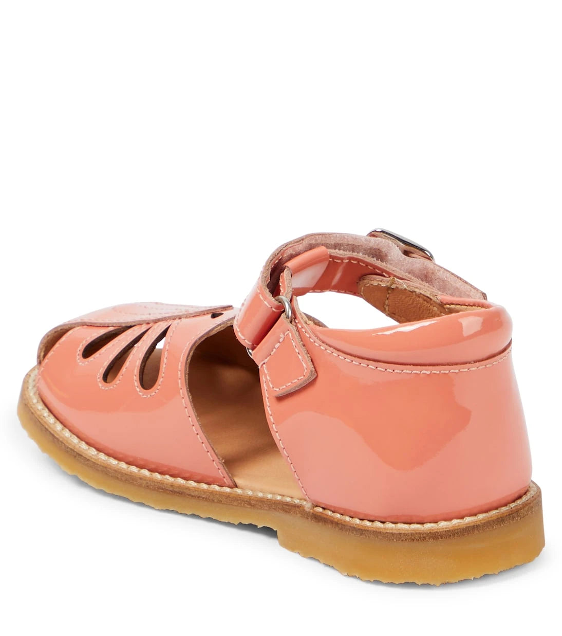 Petit Nord - Butterfly patent leather sandals