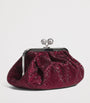 Weekend Max Mara Red Medium Embellished Pasticcino Clutch Bag