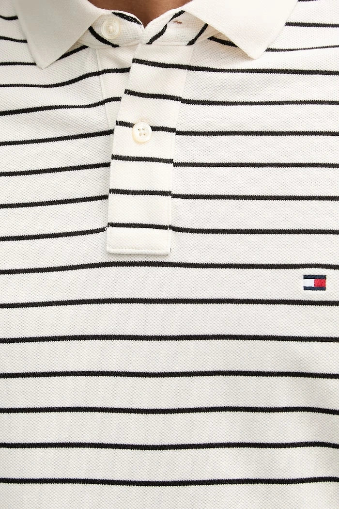 Tommy Hilfiger erkek pamuk elastan polo yaka tişört