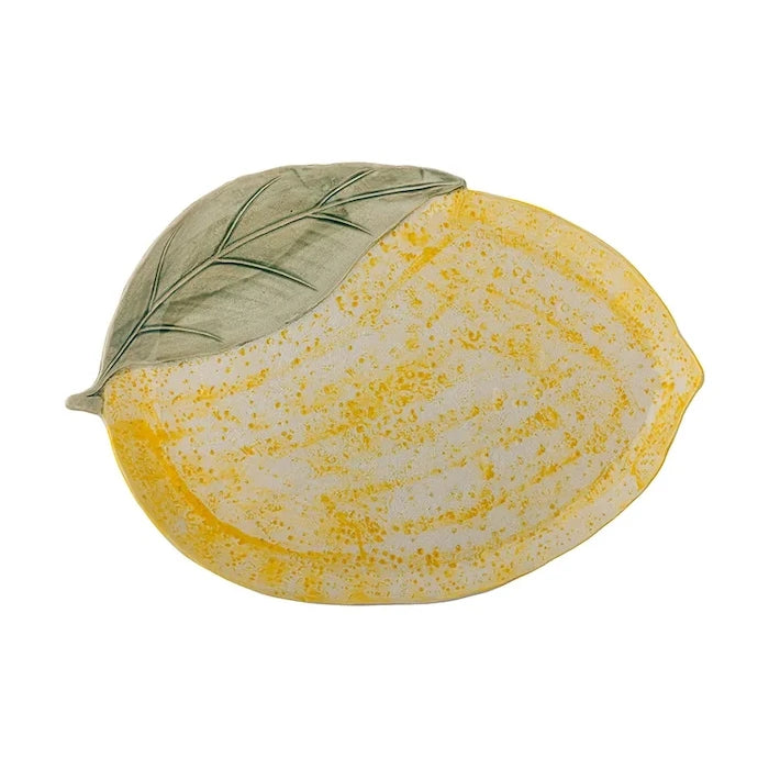 Bloomingville servis tabağı, taş seramik, 32 x 3 x 22,5 cm