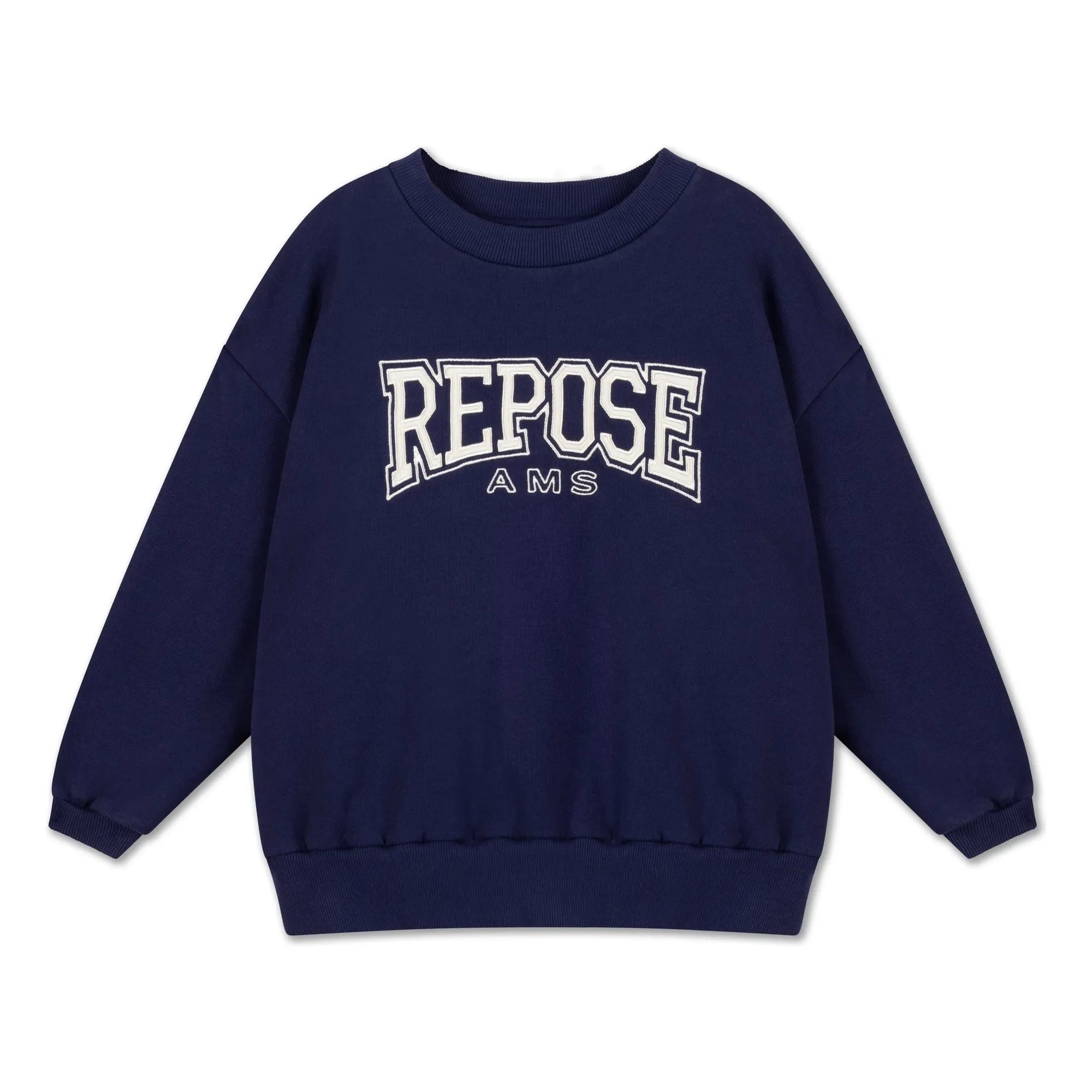 Repose AMS - Cozydrop REPOSE AMS organic cotton sweatshirt | Navy blue