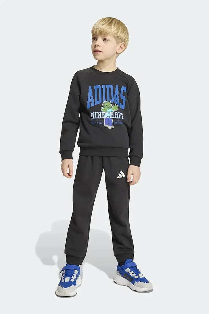 adidas çocuk pamuklu eşofman takımı MINECRAFT