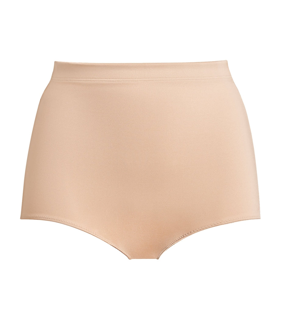 Beige Butt Enhancing Padded Briefs