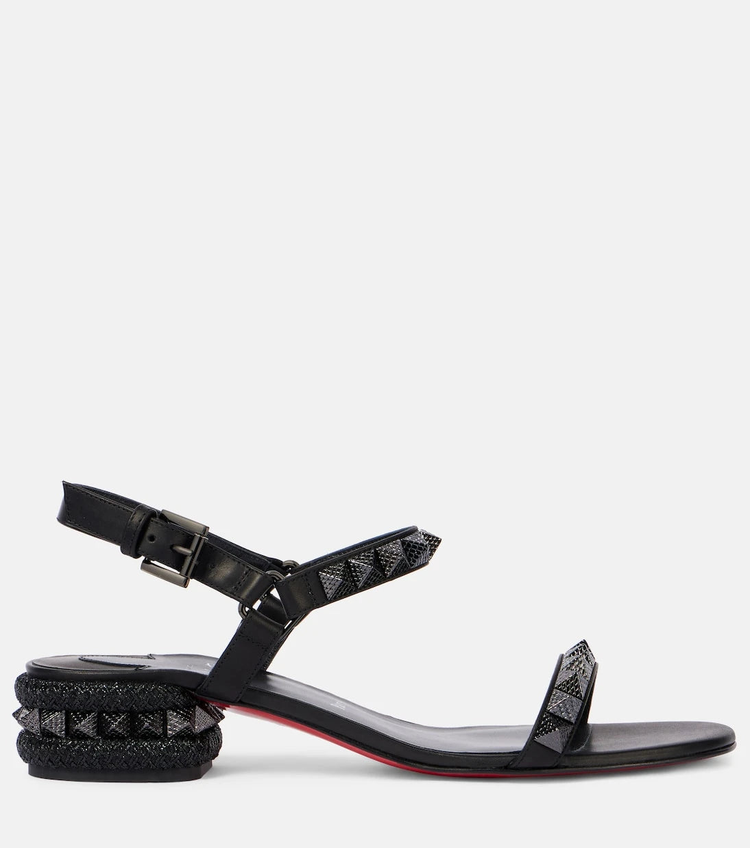 Christian Louboutin - صنادل Pyrasand 30 الجلدية