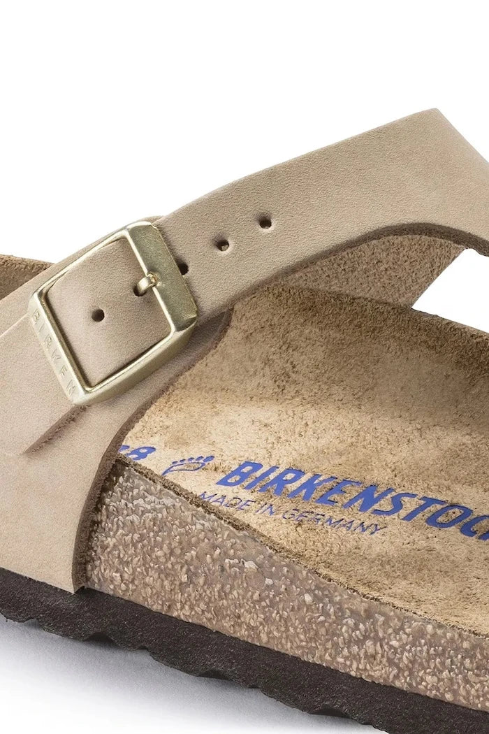 Nubuk Birkenstock Gizeh SFB Terlik