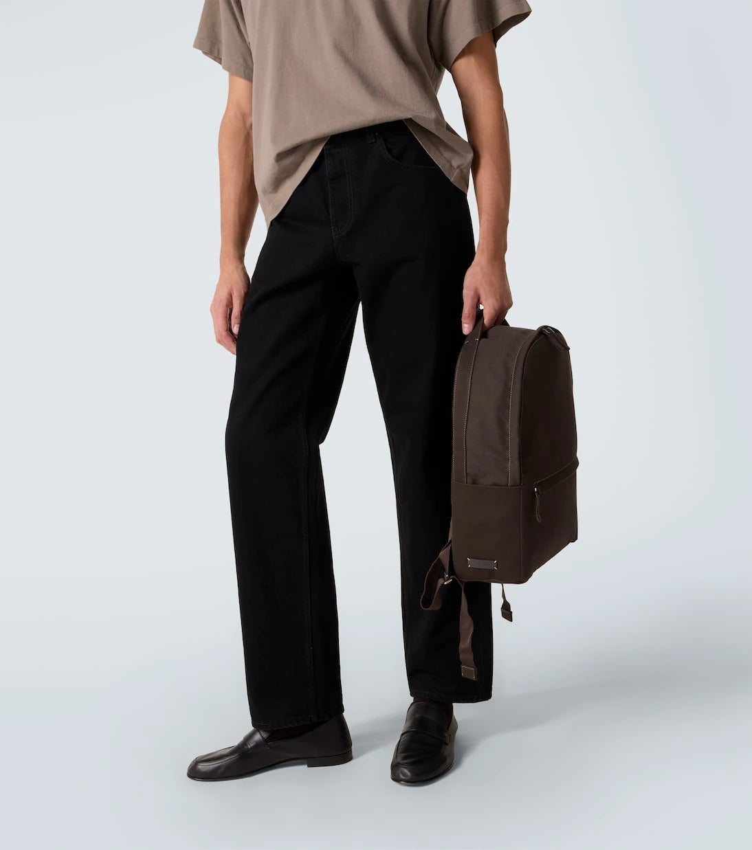 The Row - Sisal cotton canvas backpack