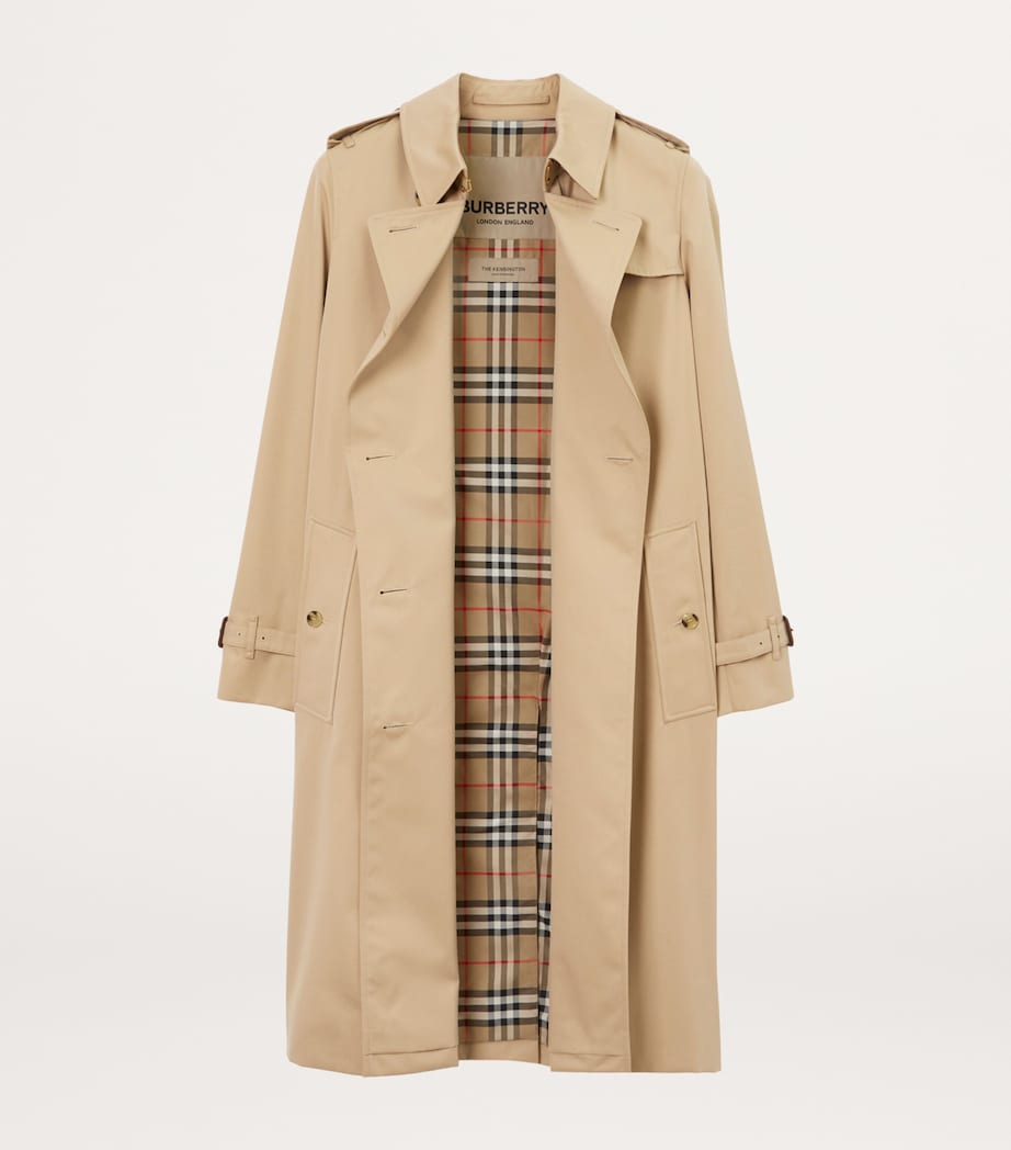 Gabardine Kensington Long Trench Coat